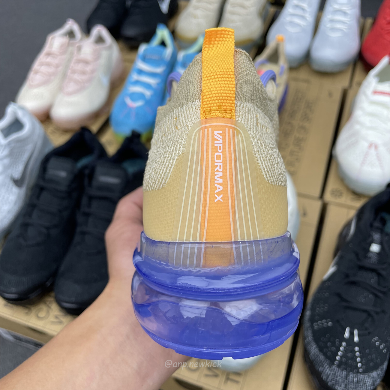 Nike Air Vapormax 2023 Fk Black Sail Anthracite (4) - www.newkick.vip